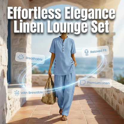 Women's Solid Lounge 2-Piece Set