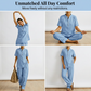 Women's Solid Lounge 2-Piece Set