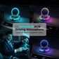 📱RGB Car Phone Mount✅Auto-Clamping & Wireless Charging | Safe One-Hand Driving🚗