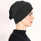👒Buy 1 Get 1 Free!🌸Soft Stretch Turban Cap – Milk Silk Fabric & Anti-Slip Fit – Hair Volume Concealer – Multi-Use Under Scarf 🧣