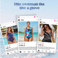 📢📢50% OFF !! ⏰ Fashion Printed One-Piece Swimsuit