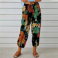 💐 Vintage Floral High-Waist Jogger Pants – Stylish, Comfortable & Perfect for Everyday Wear ✨👖
