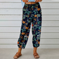 💐 Vintage Floral High-Waist Jogger Pants – Stylish, Comfortable & Perfect for Everyday Wear ✨👖