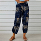 💐 Vintage Floral High-Waist Jogger Pants – Stylish, Comfortable & Perfect for Everyday Wear ✨👖