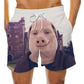 Men's Funny 3D Printed Beach Shorts