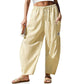 🩵Summer Loose Fit Gingham Pants for Women