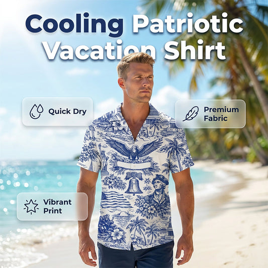 🏖️ 50% OFF! ✨250th Anniversary Hawaiian Shirt – Patriotic, Soft, Breathable