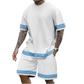 Breathable Crew Neck Short Sleeve & Shorts Set