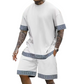 Breathable Crew Neck Short Sleeve & Shorts Set