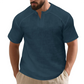 Men's Casual Solid Color Short Sleeve T-Shirt