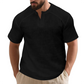 Men's Casual Solid Color Short Sleeve T-Shirt