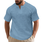 Men's Casual Solid Color Short Sleeve T-Shirt