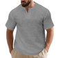 Men's Casual Solid Color Short Sleeve T-Shirt