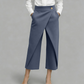 Women's Patchwork Cropped Casual Pants