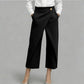 Women's Patchwork Cropped Casual Pants