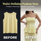 Summer Wide-Leg Pant and Peplum Top Set
