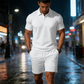 👔 LIMITED-TIME 50% OFF! ✨ Men's Polo & Shorts Set – Summer, Athletic Fit, Breathable ✨