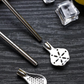 304 Stainless Steel 2-in-1 Straw Spoon
