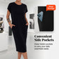 💐Women's Casual Short Sleeve T-Shirt Dress