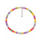 Rainbow Cat's Eye Beaded Necklace