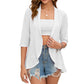 🌼Summer Hot Sale🔥Women's Summer Lightweight Eyelet Cardigan