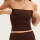 Women’s Soft Solid Strapless Tube Top