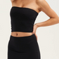 Women’s Soft Solid Strapless Tube Top