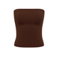 Women’s Soft Solid Strapless Tube Top
