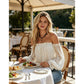 🌸50% OFF! ✨ Women's Bohemian Off-Shoulder Lace Top – Sheer, Flowy, Romantic ☀️