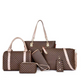 🔥50% OFF👜 6-Piece Bag Set | ✨ Premium PU Leather · Classic, Durable, and Easy to Clean🎒