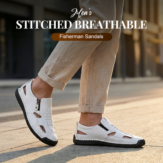 Men's Stitched Breathable Fisherman Sandals