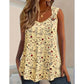 🌸 Women's Summer Floral Print Tank Top – Soft, Breathable & Sleeveless