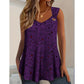 🌸 Women's Summer Floral Print Tank Top – Soft, Breathable & Sleeveless