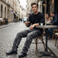 Men's Casual Baggy Cargo Workwear Jeans
