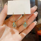 💙50% OFF !! ✨Sky Blue Drop Dangle Hoop Earrings