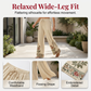 Women's Long Sleeve Blouse & Wide-Leg Pants Set