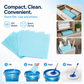 🧼 Multi-Surface Deep Cleaning Sheets✨ Powerful Stain Removal for Kitchen, Bathroom & More