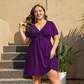 👗 50% OFF NOW! 🌸 Elegant V-Neck Twist Front Dress with Pockets