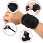 Bicycle wrist safety rear-view mirror