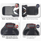 Bicycle wrist safety rear-view mirror