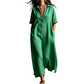 ⏳50% OFF!👗Women’s Elegant Cotton Linen Short Sleeve Lapel Dress – Breezy, Chic & Comfortable ✨