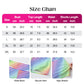 Rainbow Striped 3-Piece Swimsuit Set with Cover-Up