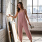 👗 50% OFF NOW! 🌊 Women's Casual Striped Spaghetti Strap Jumpsuit