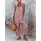 👗 50% OFF NOW! 🌊 Women's Casual Striped Spaghetti Strap Jumpsuit