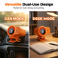 Hands-Free Personal Cooling Fan with LED Display