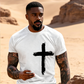 Men's Faith-Based Cross Graphic Tee