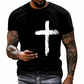 Men's Faith-Based Cross Graphic Tee
