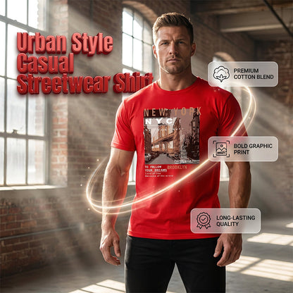 Urban Style New York City Short Sleeve Top