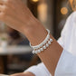 ⏳Buy 1 Get 1 Free⏰Adjustable Silver Bell Charm Bangle Bracelet