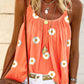 🌼Women's Daisy Print Spaghetti Strap Camisole